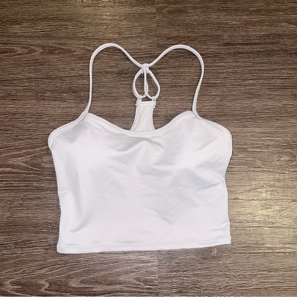 SKIMS | SIGNATURE SWIM CAMI TOP in CHROME - Picture 4 of 7